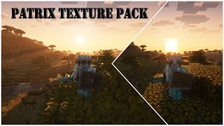 Minecraft  Patrix Texture Pack  Download Link [upl. by Marlane]