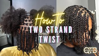 Perfect Two Strand Twist [upl. by Ewens]