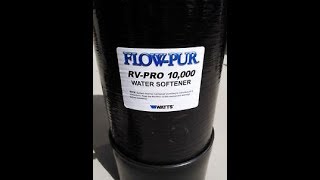 RVPro 10000 Portable Water Softener By Flowpur [upl. by Aznerol151]