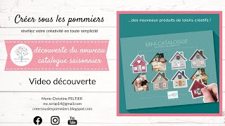 presentation catalogue saisonnier automnehiver Stampinup [upl. by Ahsimed]