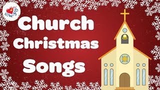 Christmas Songs Hymns and Carols Playlist with Lyrics 1 Hour [upl. by Montford]