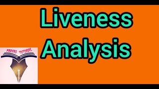 Liveness Analysis  Minimum Register Allocation  Code Optimization  Part 2 C72 [upl. by Lotsyrk760]