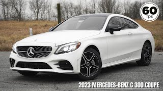 2023 MercedesBenz C 300 Coupe Review  A Flawless Design [upl. by Eillod243]