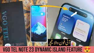 Dynamic Island Feature on VGOTEL NOTE 23  How to enable Dynamic Island Feature on VGOTEL NOTE 23 [upl. by Gilman507]