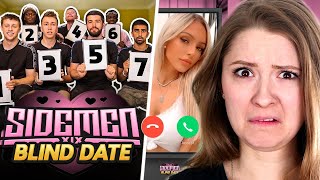 Couple Reacts To SIDEMEN BLIND DATING 3 [upl. by Arliene]