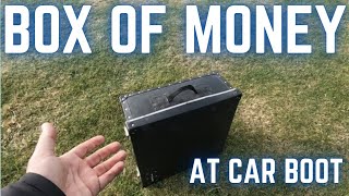 I Found A Box FULL OF MONEY At The Car Boot 💰 UK Ebay Reseller [upl. by Wieche]