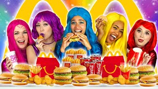 WE EAT EVERYTHING FROM MCDONALDS WITH THE SUPER POPS Totally TV Originals [upl. by Akinad]