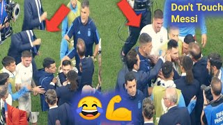 Again 😂 De Paul Protecting Messi From Van Gaal after Argentina vs Netherlands in World Cup [upl. by Jedlicka]