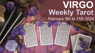 VIRGO WEEKLY TAROT READING quotA GREEN LIGHT amp GOOD NEWS VIRGOquot February 5th to 11th 2024 weeklytarot [upl. by Asiram]