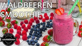 Rezept Waldbeeren Smoothie  Stop Motion Animation [upl. by Manson562]