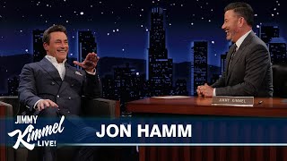 Jon Hamm on Losing at the Emmys High School Production of Godspell amp He Helps a Young Man Find Love [upl. by Indnahc954]