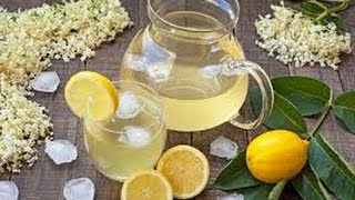 How to make quot ElderFlower syrupquot fresh lemonade [upl. by Rolyab698]