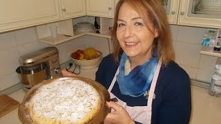 TORTA DELLA NONNA ricetta classica con pinoli  Le ricette di zia Franca [upl. by Coney]