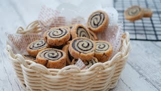 珈琲のいい薫り♡ほろ苦さがクセになる珈琲クッキー★手軽で美味しい  Espresso Oil Cookies [upl. by Airamas127]