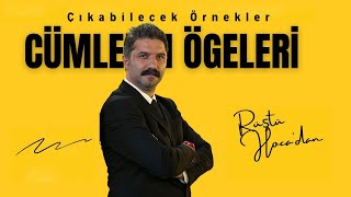 Cümlenin Ögeleri  Çıkabilecek Örnekler  PDF  Rüştü Hoca [upl. by Alysa]