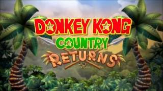 Title Screen  Donkey Kong Country Returns OST Extended [upl. by Amisoc222]