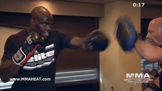 UFC Heavyweight Cheick Kongo Trains Muay Thai Boxing  Jiu Jitsu Complete 1Hour Workout [upl. by Yesnyl]