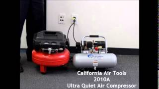 California Air Tools 2010A Ultra Quiet Air Compressor Video 7 15 [upl. by Lothaire594]