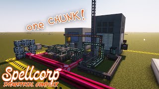 Building a compact Mekanism Fission Reactor and Turbine in All the Mods 8 [upl. by Janyte]