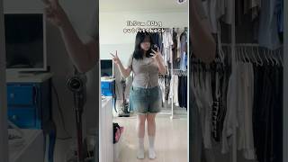 16580 분명 맘에 안 들어서 안올릴려 했눈디지금 보니까 꽤 귀여운🧺 outfitcheck 빅사이즈 GRWM [upl. by Hepsiba]