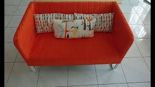 How to assemble IKEA KNOPPARP sofa couch [upl. by Asha]