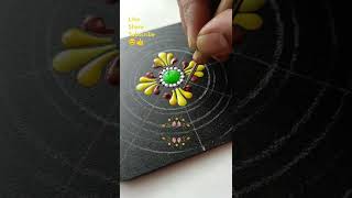 Mandala art trending mandala painting vaishaliscreativitylifesty2092 [upl. by Brenan]