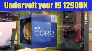 Undervolt your i9 12900K and 12900KF Even on Locked Motherboards  Tutorial [upl. by Serilda]