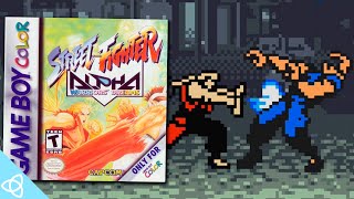 Street Fighter Alpha Game Boy Color Gameplay  Demakes 78 [upl. by Israeli962]