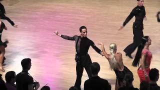 Gabriele Goffredo  Anna Matus Brno Open 2014 WDSF latin R2 Cha Cha [upl. by Searle]