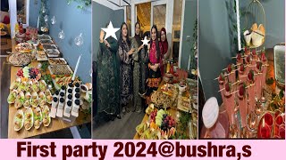 Dawat vlogs নতুন বছরের প্রথম পার্টি বুশরার ঘরেbushrassimplelife [upl. by Ydualc]