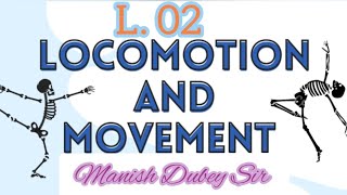 Locomotion and Movement Lecture 02 by MD Sir For Class 11th Zoology [upl. by Renado939]