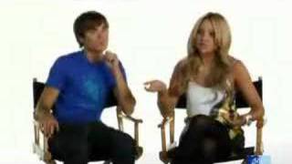 Amanda Bynes Rates Cast In Hairspray with Zac Efron [upl. by Eyahs]