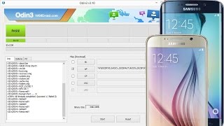 How to Flash Stock Firmware on Samsung Galaxy S6 amp S6 Edge by Odin3 [upl. by Ajdan502]