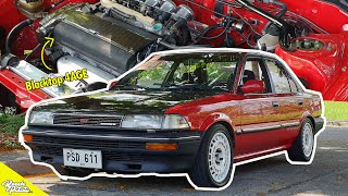 Toyota Corolla Ae92 quotsmall bodyquot Blacktop 4AGE  GRABE HUMATAW TO [upl. by Gualterio]