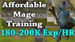 Fast And Affordable Mage Training Method 180200K ExpHr [upl. by Kwarteng956]