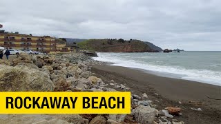 A Walk Around Rockaway Beach in Pacifica [upl. by Celka284]