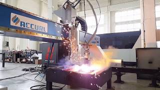 CNC Plasma Cutting Machine for Hypertherm® HPR260XD HPR400XD Plasma Steel Sheet [upl. by Ybloc]