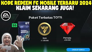 TERBARU KODE REDEEM FC MOBILE TERBARU  KODE REDEEM FC MOBILE TERBARU JUNI 2024  KODE FIFA MOBILE [upl. by Rubliw160]