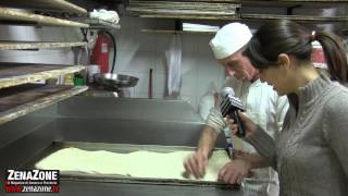 Voglia di Pane  Panificio Macrì a Genova Boccadasse  Preparazione della focaccia genovese [upl. by Skeie]