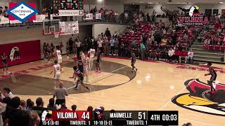 Basketball Vilonia vs Maumelle  12624 [upl. by Tnayrb]