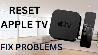 How to reset your Apple TV device to factory settings fix issues appletv [upl. by Nac]