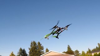 First Outdoor Flight  Dromida Vista UAV RTF Quadcopter RC Drone [upl. by Jacquet532]