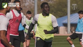 Timbers in Tucson  Modou Jadama joins the team [upl. by Anelra]