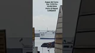 Zuppa del CORSO NAPOLI PORTO 🛳️🚢 CAREMAR [upl. by Lunnete]