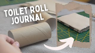 How to turn TP ROLLS into a journal  recycling at home [upl. by Huggins]