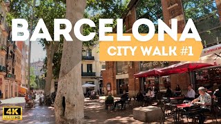 Uncover the Charm of Barcelonas Clot and Poblenou Neighborhoods  4K City Walk July 2024 [upl. by Daveen866]