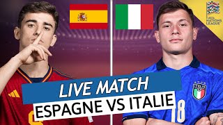 🔴🇪🇸🇮🇹ESPAGNE  ITALIE LIVE  🔥LA DEMI FINALE  QUI REJOINDRA LA FINALE  NATIONS LEAGUE [upl. by Enalda]