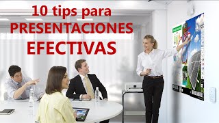 10 Tips Presentaciones Efectivas [upl. by Adnhoj193]