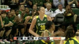 Breanna Stewart Drops CareerHigh 38 Points vs Atlanta [upl. by Valda]