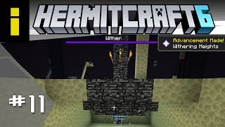 Minecraft HermitCraft S6  Ep 11 Cheaty Wither Fight [upl. by Aciamaj]